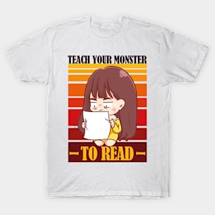 Teach Your Monster To Read Version 2 T-Shirt